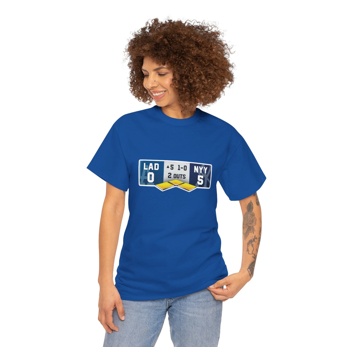 Dodgers Yankees World Series Tshirt | Top of the Fifth