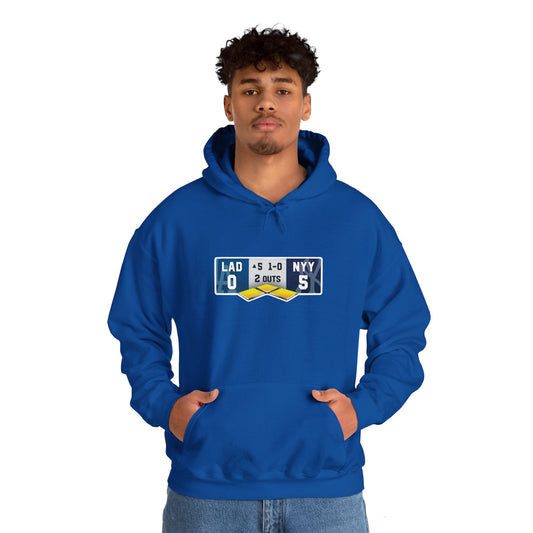 Dodgers Yankees World Series Hoodie | Top of the Fifth